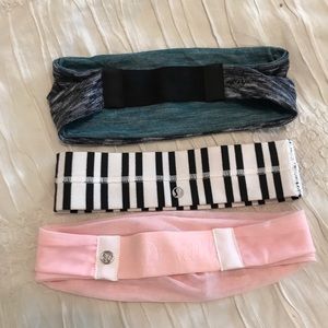 3 Lululemon headbands